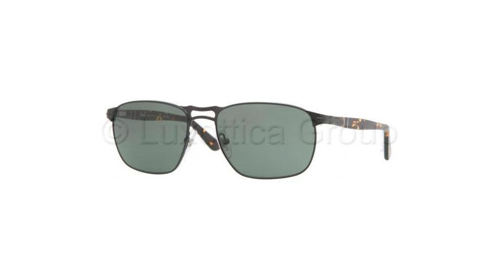 Persol PO2380S Progressive Prescription Sunglasses PO2380S-961-58-5718 - Lens Diameter: 57 mm, Frame Color: Matte Black