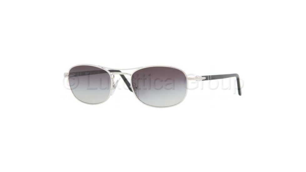 Persol PO2381S Progressive Prescription Sunglasses PO2381S-518-32-5320 - Frame Color: Silver, Lens Diameter: 53 mm