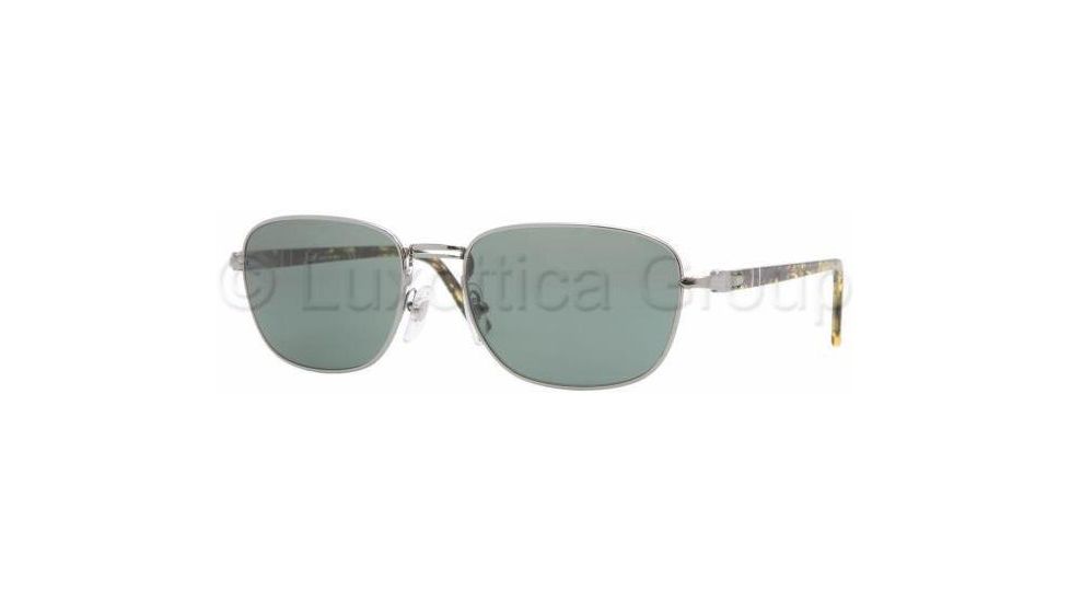 Persol PO2386S Single Vision Prescription Sunglasses PO2386S-960-31-5418 - Lens Diameter: 54 mm, Frame Color: Gunmetal