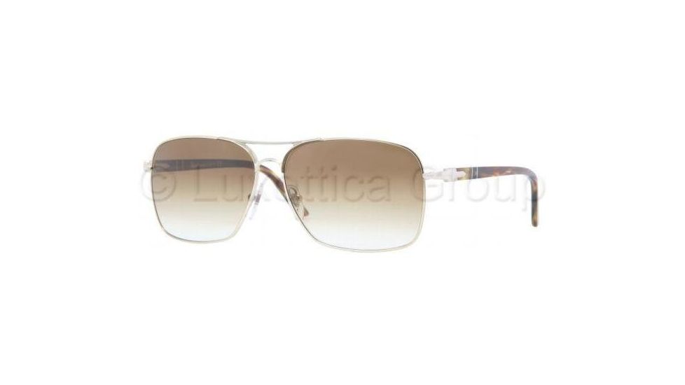 Persol PO2394S Single Vision Prescription Sunglasses PO2394S-976-51-6013 - Lens Diameter: 60 mm, Frame Color: Light Gold