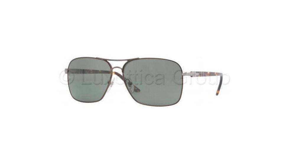 Persol PO2394S Single Vision Prescription Sunglasses PO2394S-996-31-6013 - Lens Diameter: 60 mm, Frame Color: Matte Brown
