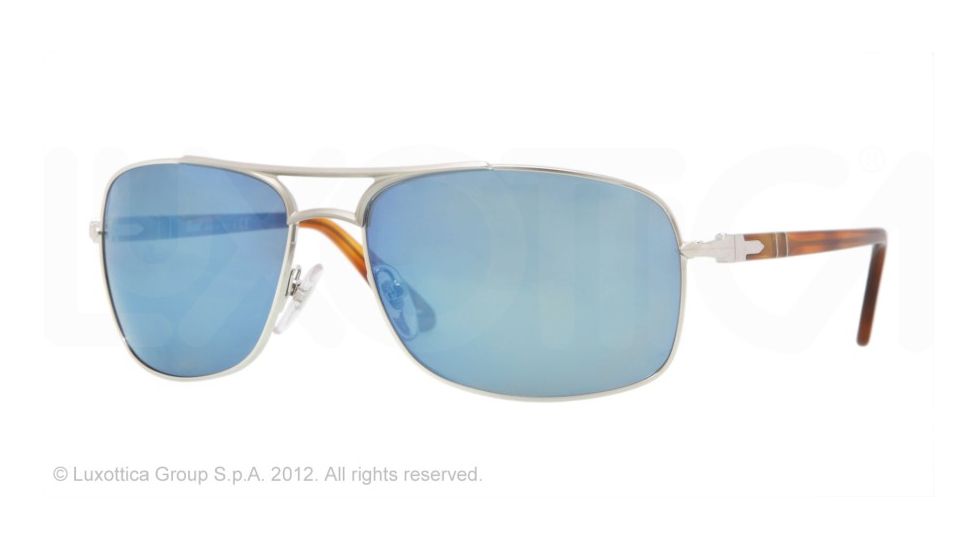 Persol PO2407S Bifocal Prescription Sunglasses PO2407S-101756-62 - Lens Diameter 62 mm, Lens Diameter 62 mm, Frame Color Pale Gold