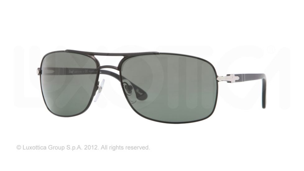 Persol PO2407S Bifocal Prescription Sunglasses PO2407S-104758-62 - Lens Diameter 62 mm, Lens Diameter 62 mm, Frame Color Matte Black