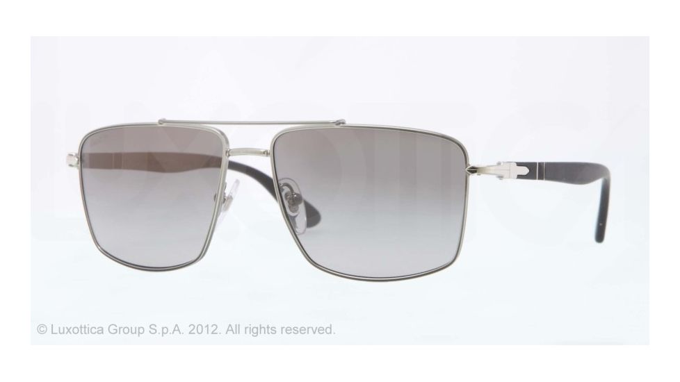 Persol PO2430S Progressive Prescription Sunglasses PO2430S-1011M3-55 - Lens Diameter 55 mm, Frame Color Gunmetal