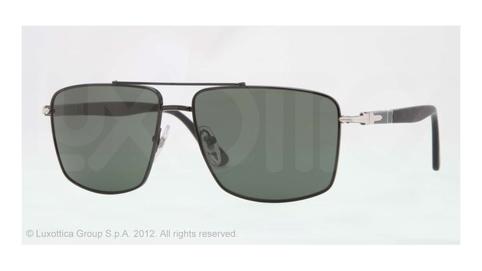 Persol PO2430S Progressive Prescription Sunglasses PO2430S-102231-55 - Lens Diameter 55 mm, Frame Color Black