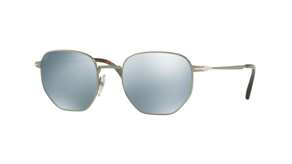 Persol PO2446S Bifocal Prescription Sunglasses PO2446S-105830-52 - Lens Diameter 52 mm, Frame Color Demi Gloss Gunmetal