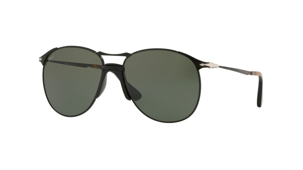 Persol PO2649S Prescription Sunglasses, 55mm, Black, PO2649S-107831-55-SV