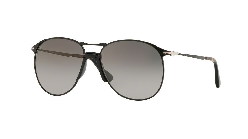 Persol PO2649S Prescription Sunglasses PO2649S-1078M3-55 - Lens Diameter 55 mm, Frame Color Black
