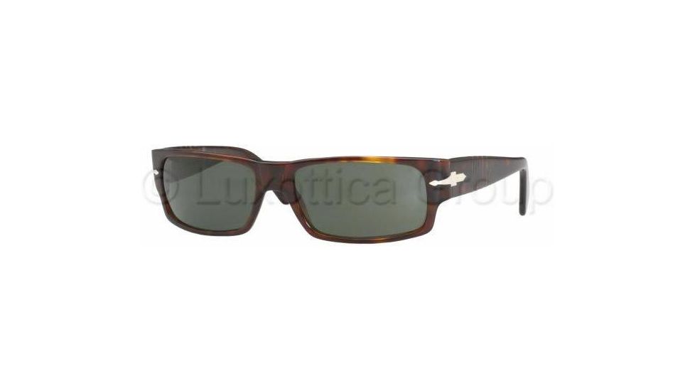 Persol PO2720S Single Vision Sunglasses PO2720S-24-31-6016 - Lens Diameter 60 mm, Frame Color Havana