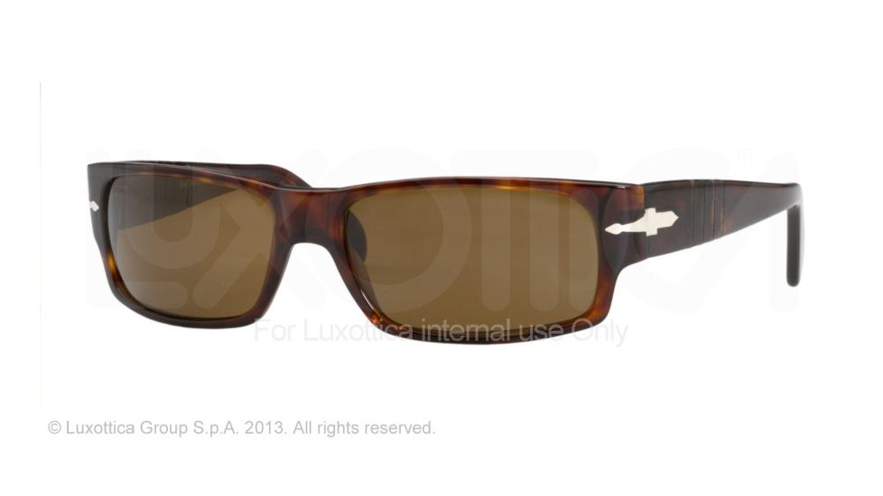 Persol PO2720S Prescription Sunglasses PO2720S-24-47-60 - Lens Diameter 60 mm, Frame Color Havana