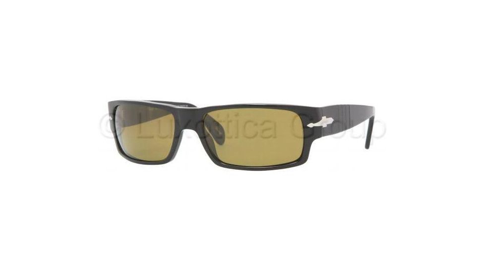 Persol PO2720S Single Vision Prescription Sunglasses PO2720S-95-24-6016 - Lens Diameter: 60 mm, Frame Color: Black