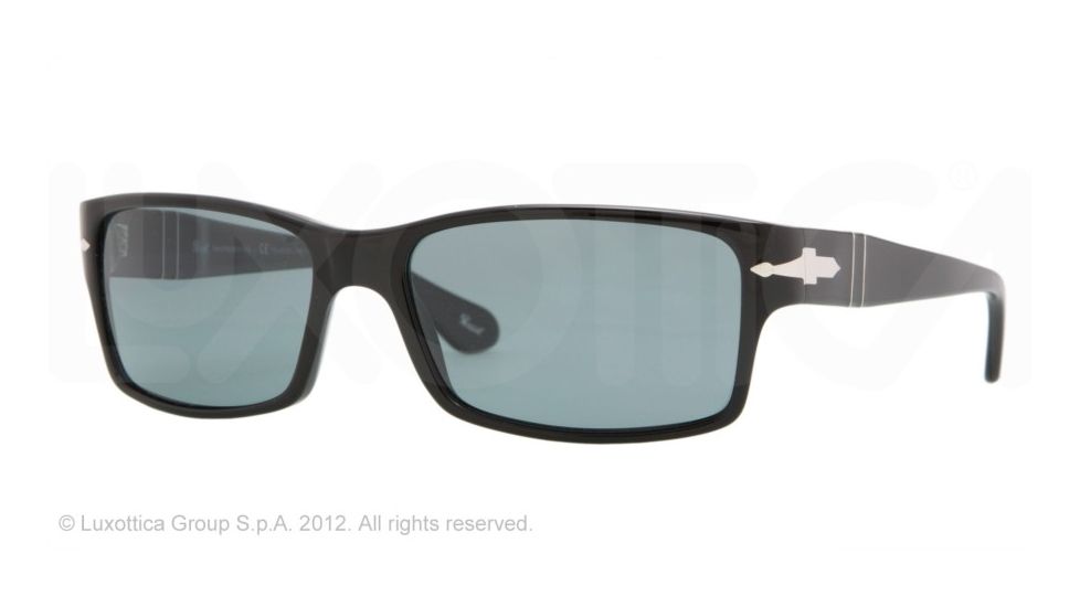 Persol PO2803S Progressive Prescription Sunglasses PO2803S-95-4N-58 - Lens Diameter 58 mm, Lens Diameter 58 mm, Frame Color Black