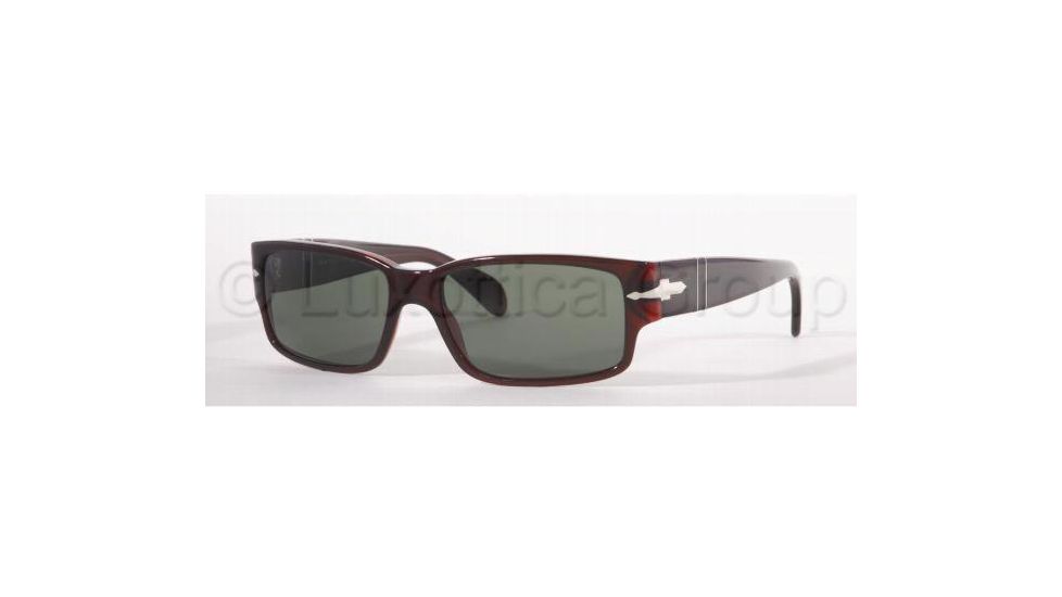 Persol PO2832S Sunglasses 685/31-5816 - Dark Bordeaux Crystal Green