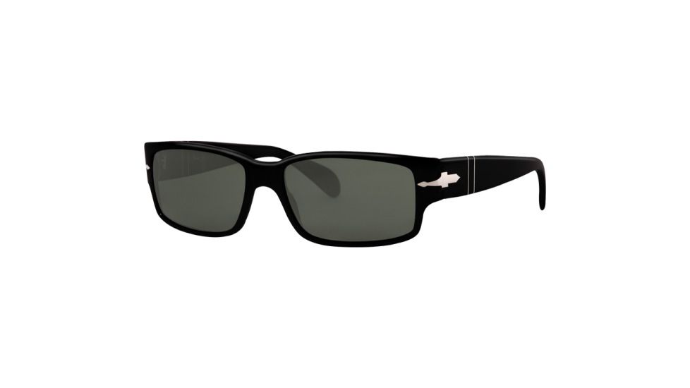 Persol PO2832S Sunglasses Black Crystal Green