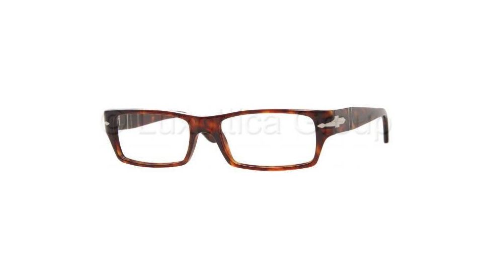 Persol PO2857V Single Vision Prescription Eyewear 24-5216 - Havana 