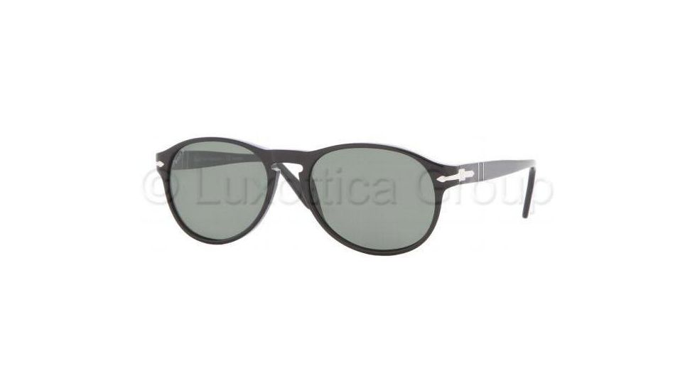 Persol PO2931S Progressive Prescription Sunglasses PO2931S-95-31-5317 - Lens Diameter: 53 mm, Frame Color: Black