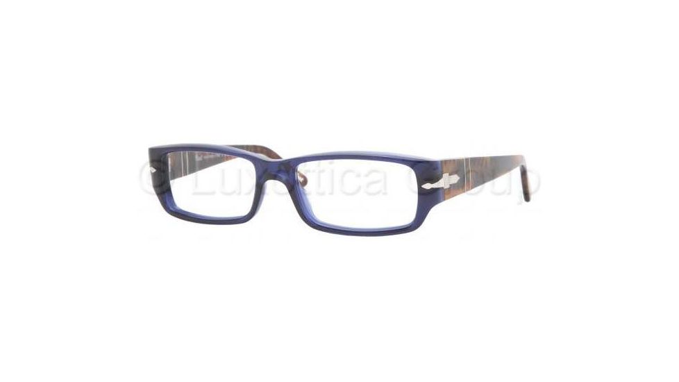 Persol PO2933V Single Vision Prescription Eyewear 873-5217 - Blue 