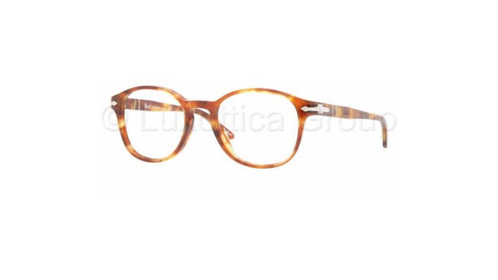 Persol PO2945V Progressive Prescription Eyeglasses 106-4718 - Light Havana 