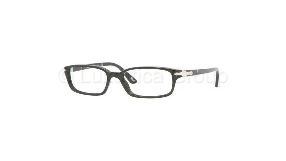 Persol PO2973V Single Vision Prescription Eyewear 95-5016 - Black 