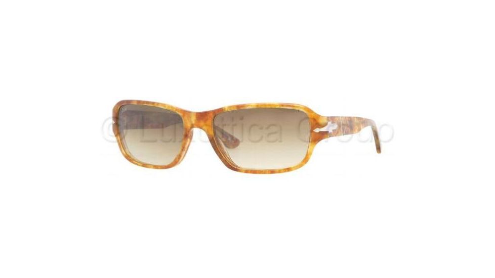 Persol PO2976S Sunglasses 87/51-5617 - Light Havana Crystal Brown Gradient
