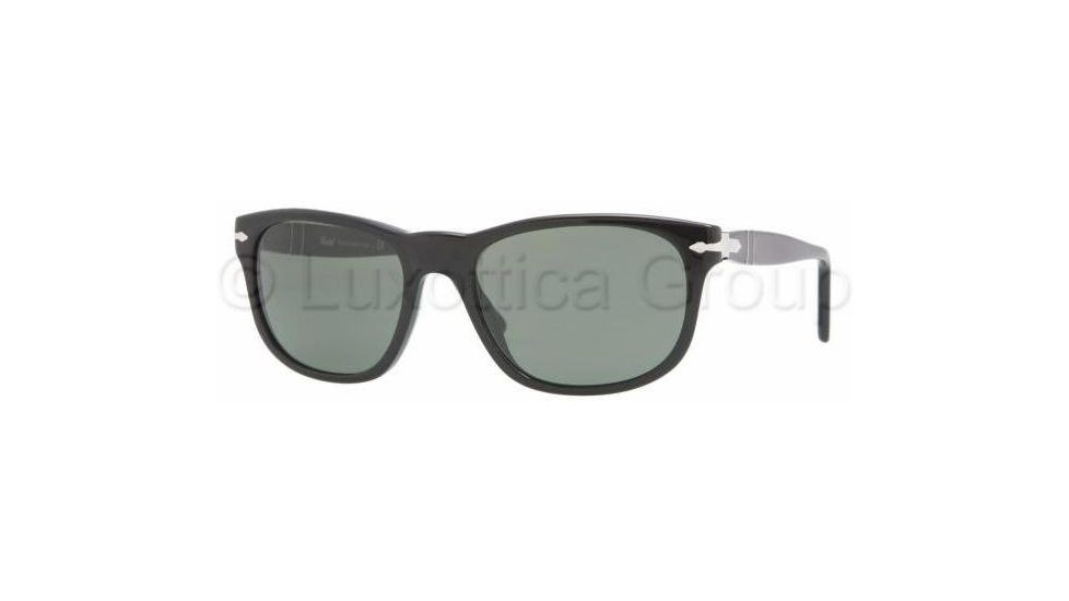 Persol PO2989S Sunglasses 95/31-5718 - Black Crystal Green