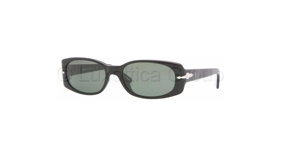 Persol PO2991S Bifocal Prescription Sunglasses PO2991S-95-31-5317 - Lens Diameter: 53 mm, Frame Color: Black