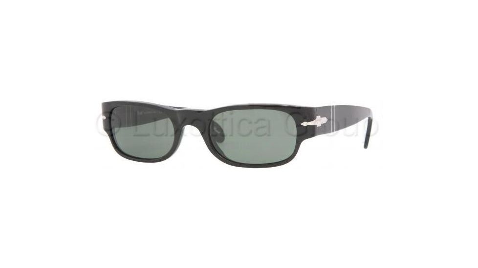 Persol PO2992S Bifocal Prescription Sunglasses PO2992S-95-31-5321 - Frame Color: Black, Lens Diameter: 53 mm