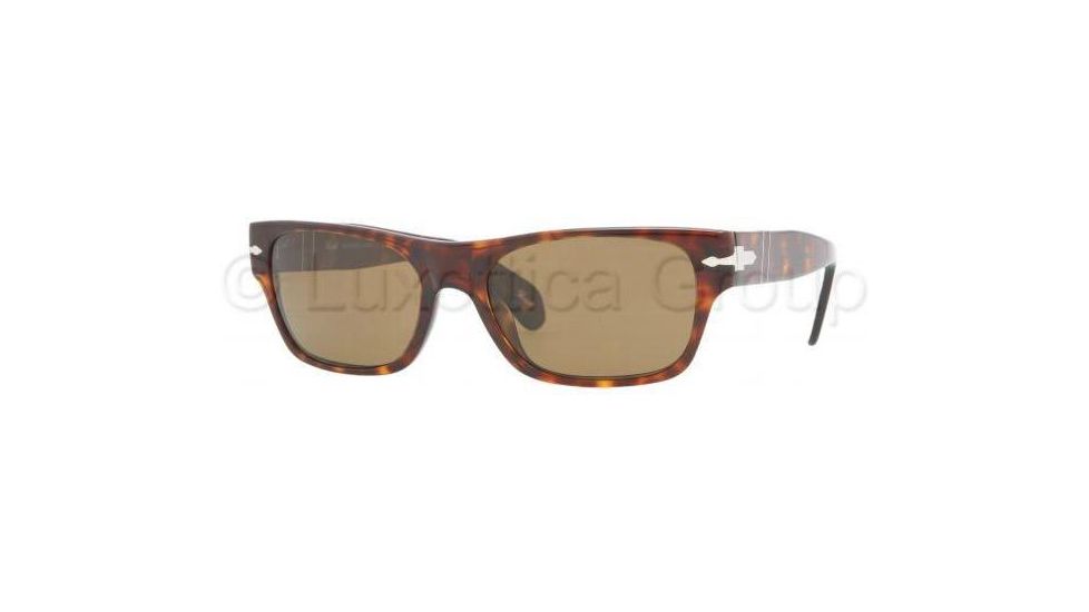 Persol PO2993S Bifocal Prescription Sunglasses PO2993S-24-57-5718 - Lens Diameter: 57 mm, Frame Color: Havana