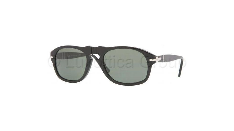 Persol PO2995S Progressive Prescription Sunglasses PO2995S-95-31-5420 - Lens Diameter: 54 mm, Frame Color: Black