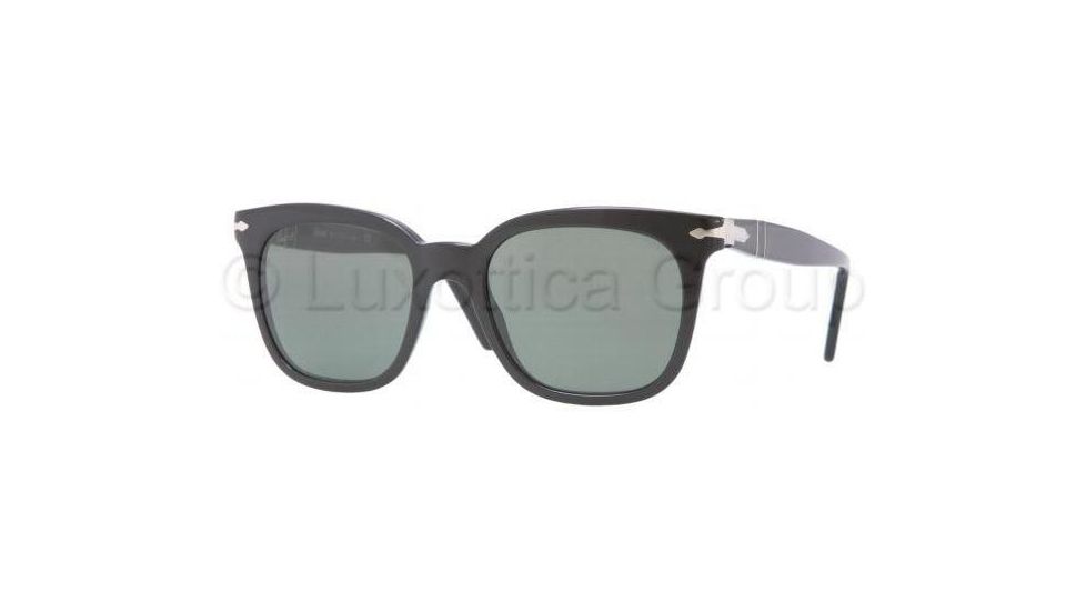 Persol PO2999S Progressive Prescription Sunglasses PO2999S-95-31-5219 - Lens Diameter: 52 mm, Frame Color: Black