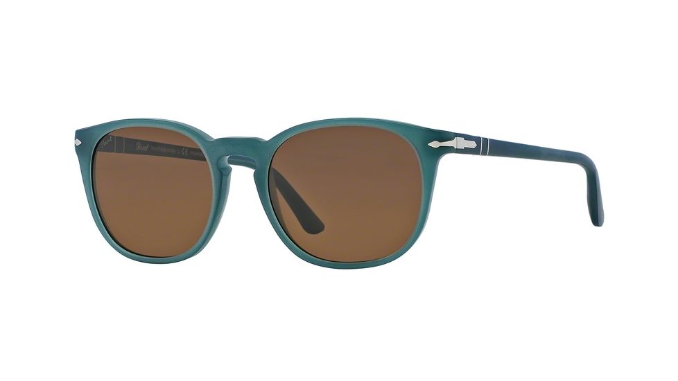 Persol PO3007S Sunglasses 901957-53 - Ossidiana Frame, Polar Brown Lenses