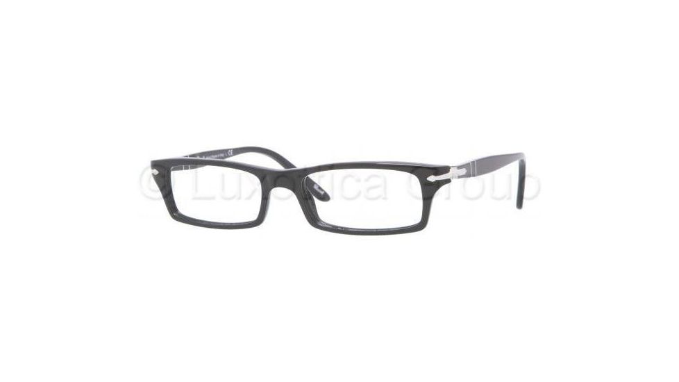 Persol PO3010V Progressive Prescription Eyeglasses 95-5117 - Black Frame