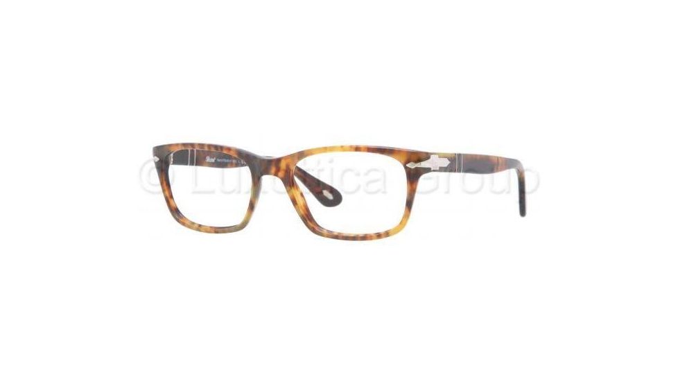 Persol PO3012V Progressive Prescription Eyeglasses 108-5218 - Light Havana Frame