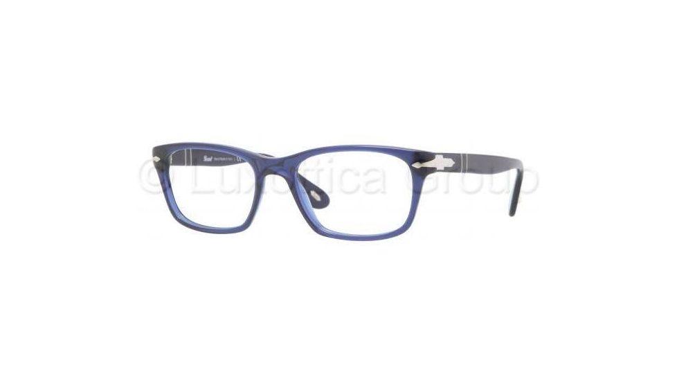 Persol PO3012V Progressive Prescription Eyeglasses 181-5418 - Blue Frame