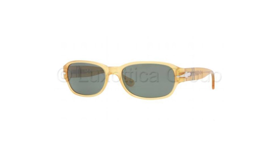 Persol PO3022S Single Vision Prescription Sunglasses PO3022S-204-31-5618 - Lens Diameter 56 mm, Frame Color Yellow