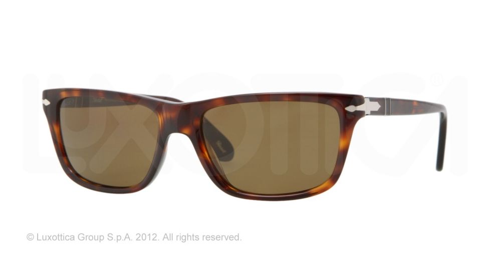 Persol PO3026S Progressive Prescription Sunglasses PO3026S-24-57-55 - Lens Diameter 55 mm, Lens Diameter 55 mm, Frame Color Havana