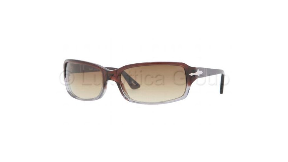 Persol PO3041S Sunglasses 908/51-6217 - Brown Gradient Frame, Gradient Brown Lenses