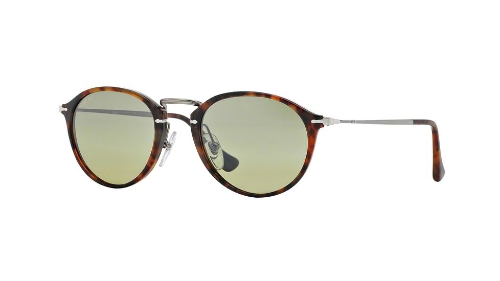 Persol PO3046S Bifocal Prescription Sunglasses PO3046S-108-83-49 - Lens Diameter 49 mm, Frame Color Light Havana