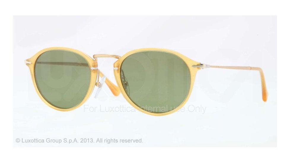 Persol PO3046S Bifocal Prescription Sunglasses PO3046S-204-P1-49 - Lens Diameter 49 mm, Frame Color Yellow