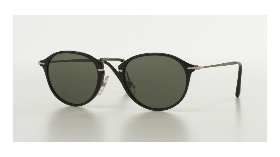 Persol PO3046S Bifocal Prescription Sunglasses PO3046S-95-58-49 - Lens Diameter 49 mm, Frame Color Black