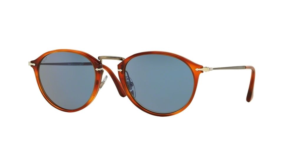 Persol PO3046S Bifocal Prescription Sunglasses PO3046S-96-56-49 - Lens Diameter 49 mm, Frame Color Havana