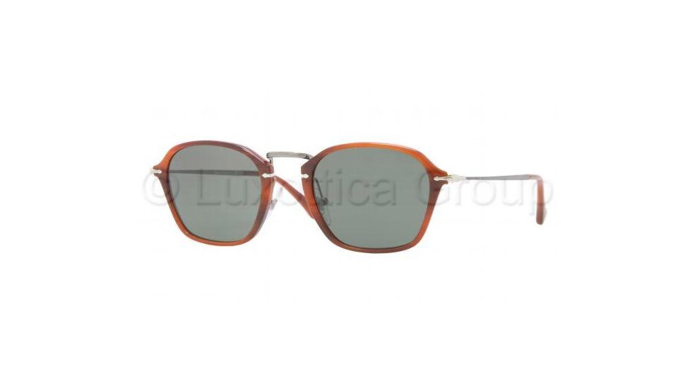 Persol PO3047S Progressive Prescription Sunglasses PO3047S-957-31-4921 - Lens Diameter 49 mm, Frame Color Corrugated Brown