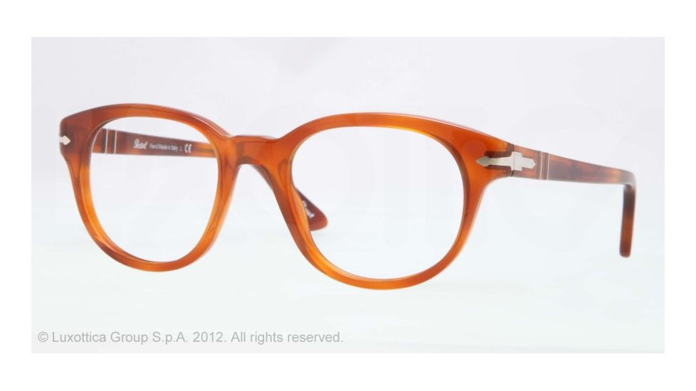 Persol PO3052V Bifocal Prescription Eyeglasses 96-50 - Terra Di Siena Frame, Demo Lens Lenses
