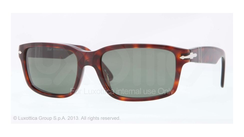 Persol PO3067S Progressive Prescription Sunglasses PO3067S-24-31-60 - Lens Diameter 60 mm, Frame Color Havana