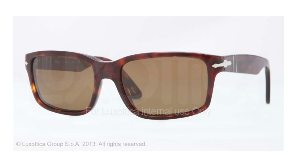 Persol PO3067S Progressive Prescription Sunglasses PO3067S-24-57-57 - Lens Diameter 57 mm, Frame Color Havana