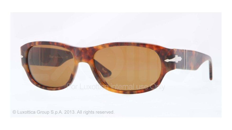 Persol PO3068S Bifocal Prescription Sunglasses PO3068S-108-33-57 - Lens Diameter 57 mm, Frame Color Caffe'