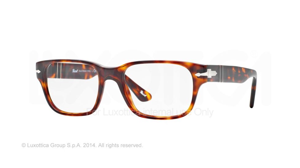 Persol PO3077V Bifocal Prescription Eyeglasses 24-52 - Havana Frame