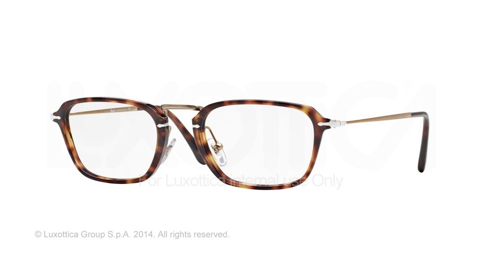 Persol PO3079V Bifocal Prescription Eyeglasses 24-50 - Havana Frame