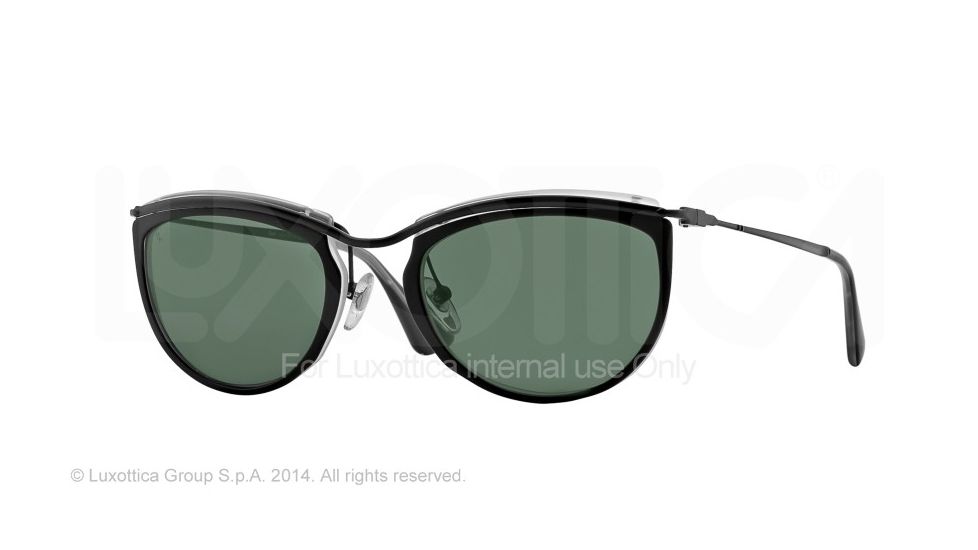 Persol PO3082S Progressive Prescription Sunglasses PO3082S-100431-52 - Lens Diameter 52 mm, Frame Color Top Black/matte Crystal