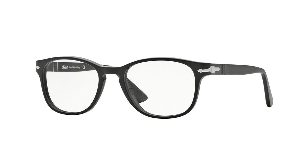 Persol PO3085V Eyeglass Frames 9000-51 - Black Frame